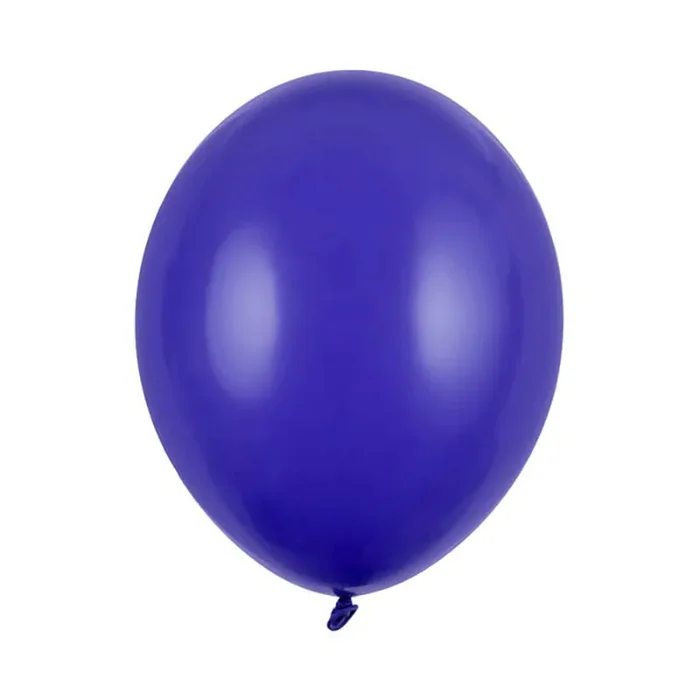10 Stk. Luftballon Ø30cm „Uni Pastell “ | Royal Blau