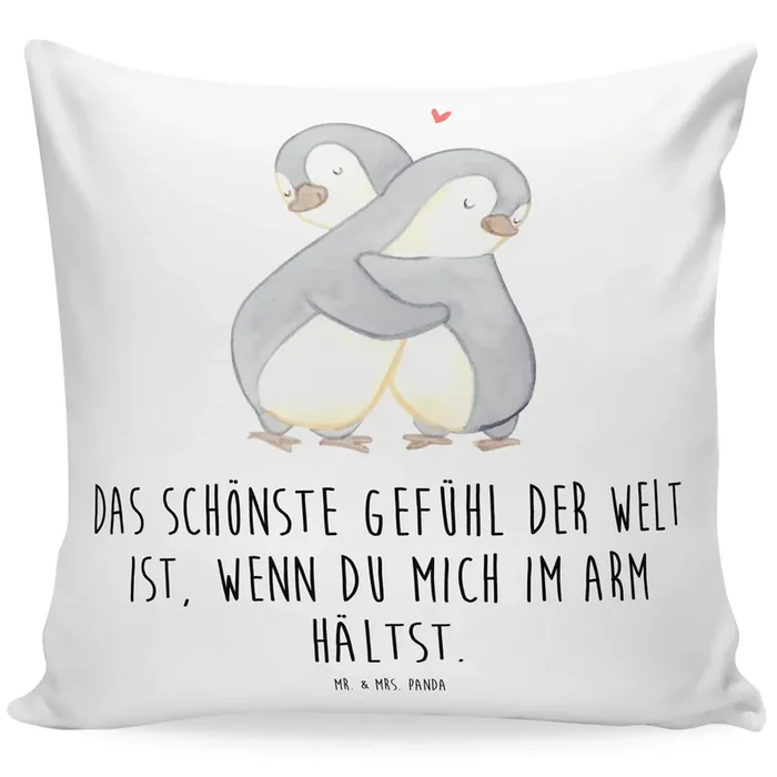 40×40 Kissen Pinguine Kuscheln