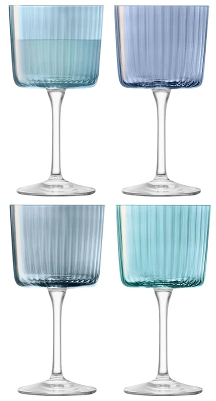 4er Set Gems Weingläser 250ml Saphir assort.
