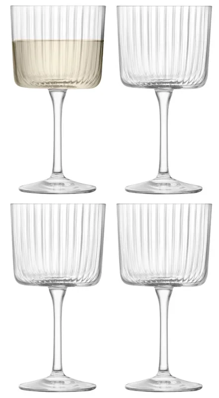 4er Set Gio Line Weingläser 250ml Klar