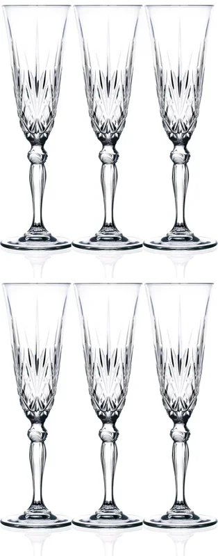 6er Set Melodia Flute Ø7.0 H22.2 cm, 16cl
