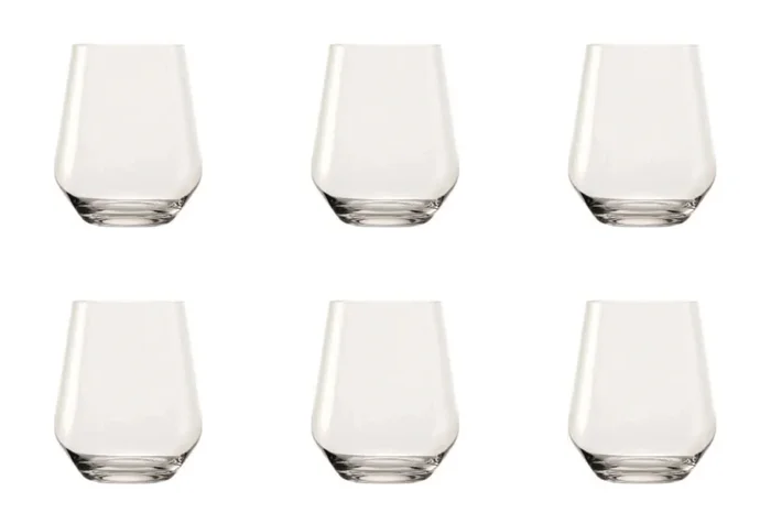 6er Set Quatrophil Whisky Tumbler 370ml H: 100mm