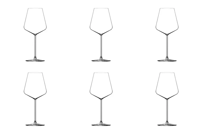6er Set Sommier Hadrien Rosé- und Weissweinglas 45cl
