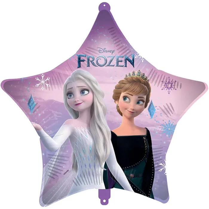 ABC18 Stern Folienballon „Frozen 2 Wind Spirit “ | Ø 45 cm