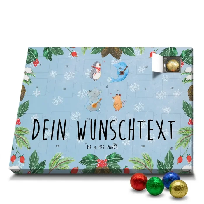 Adventskalender mit Namen Big Band