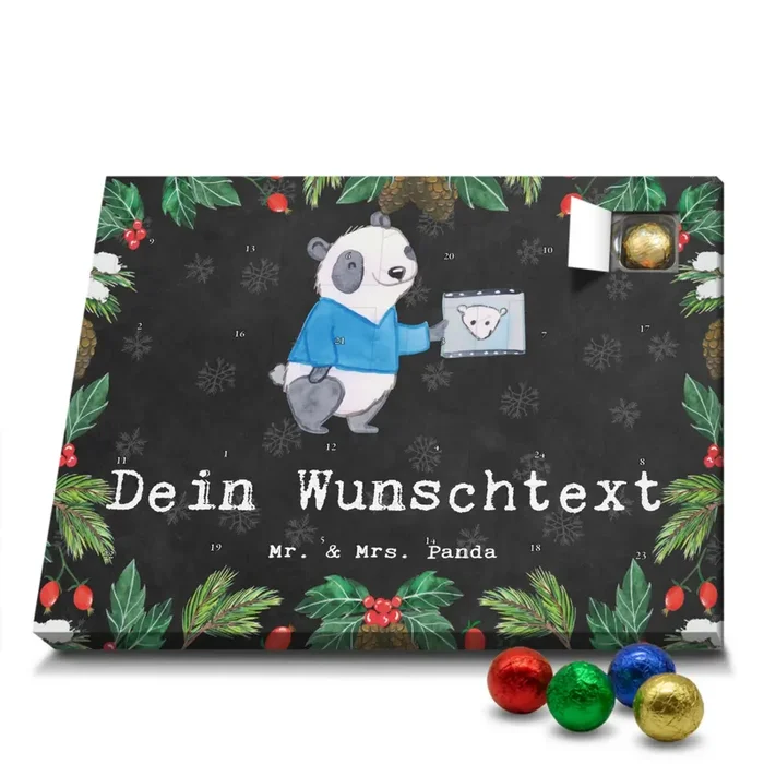 Adventskalender mit Namen Kieferorthopäde Leidenschaft