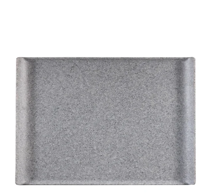 Alchemy Melamin Granite Grey Tablett 53×32.5cm