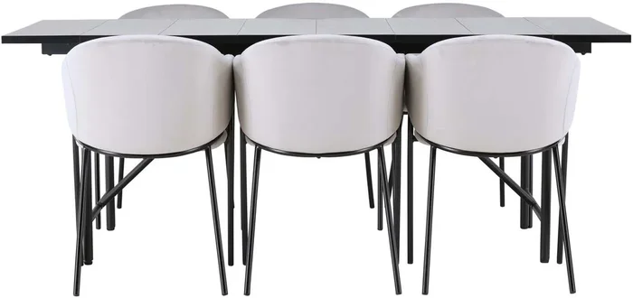 Astrid Esszimmerset + Evelina 200cm/6St.