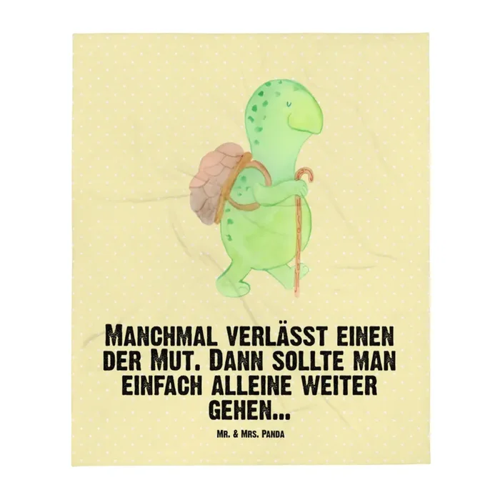 Babydecke Schildkröte Wanderer
