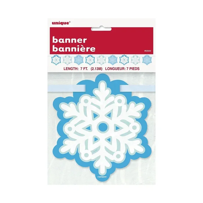 Banner Schneeflocken CutOuts