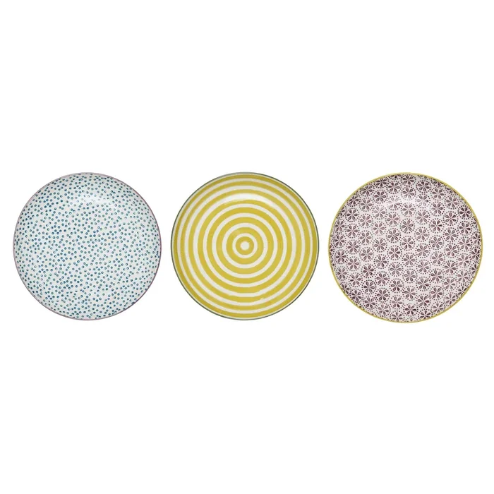 Bloomingville Patrizia Teller 3-er Set Ø 16 cm