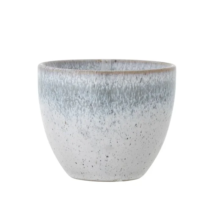 Bloomingville Paula Becher Blau Grau klein Tasse Steingut Keramik