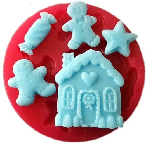 Boys, Haus, Stern, Bonbon Silikonform