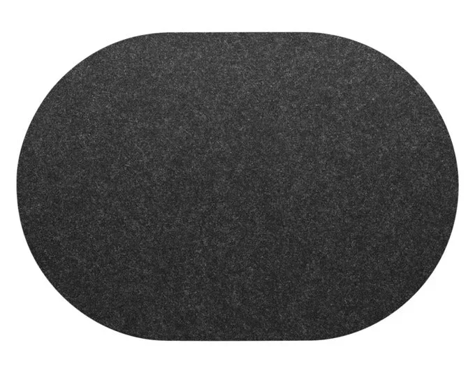 DAFF Tischset Fiberixx 34×42 cm oval anthra