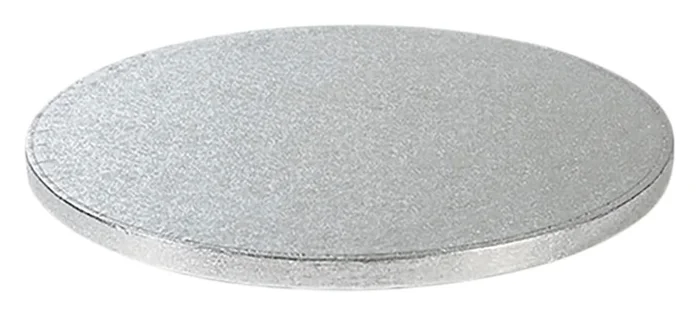 DECORA Tortenplatte rund dick silber ø 20×1.2 cm