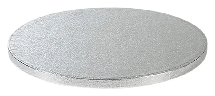 DECORA Tortenplatte rund dick silber ø 28×1.2 cm