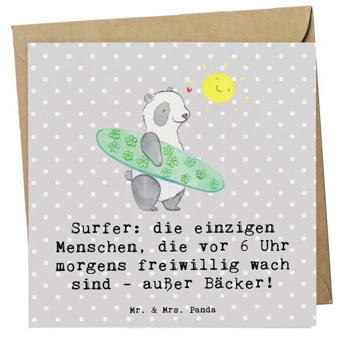 Deluxe Karte Surfen Frühaufsteher
