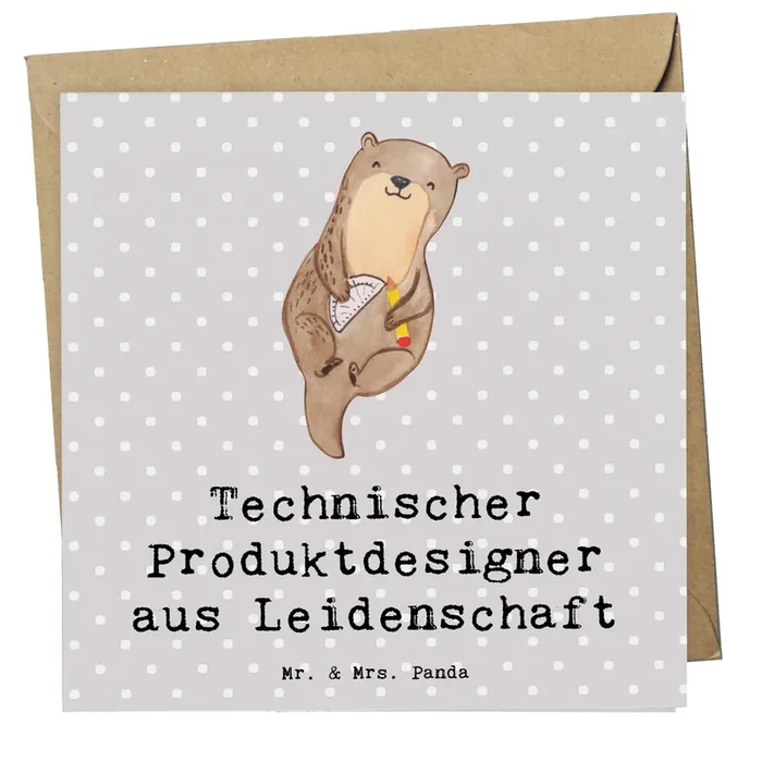 Deluxe Karte Technischer Produktdesigner Leidenschaft
