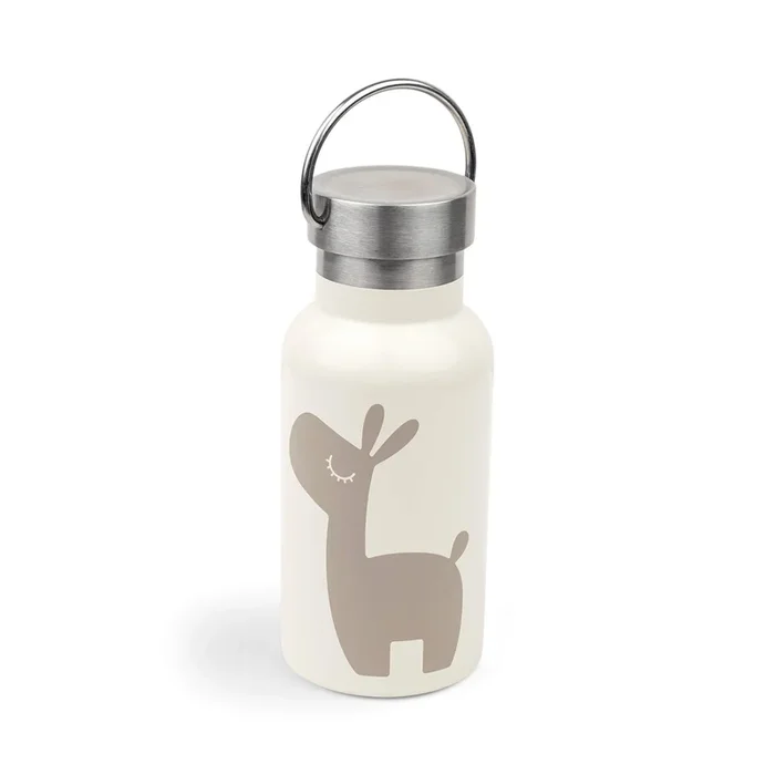 Done by Deer Trinkflasche Lalee Thermosflasche Edelstahl 350ml Beige Sand