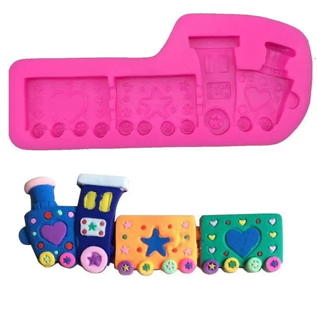 Eisenbahn, Zug Silikonform