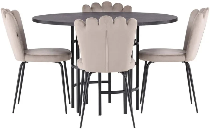 Esszimmerset Copenhagen + Limhamn Light ⌀115cm/4St.