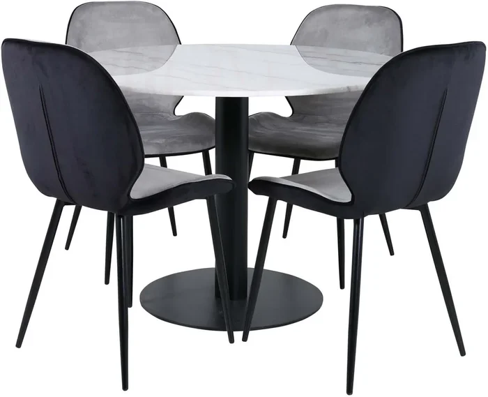 Estelle Esszimmerset + Emma ⌀106cm/4St.