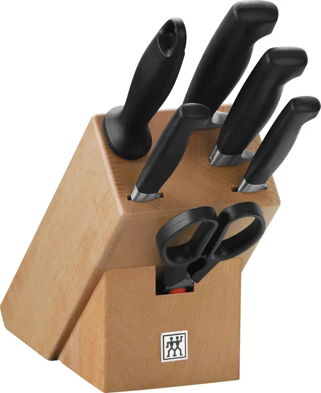 Four Star Messerblock, natur, 7-tlg.