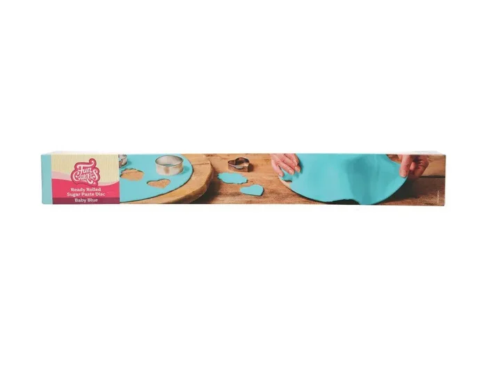Funcakes Ausgerollte Rollfondant babyblau Durchmesser, 36cm