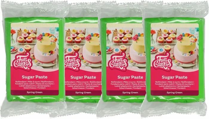 Funcakes Fondant Frühlings grün, 4x250g