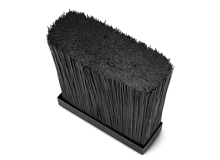 Gummibaum Messerblock m.flexiblem Einsatz, 21,5x22x8,5cm