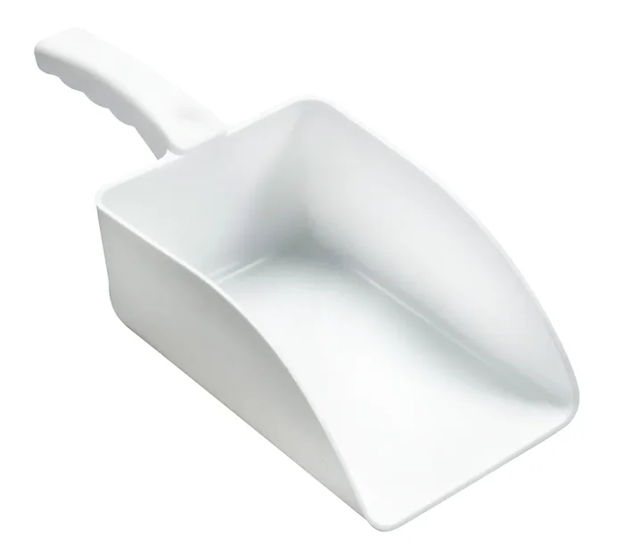 Haug Bürsten-Handschaufel groß, weiß, 328X136X79MM