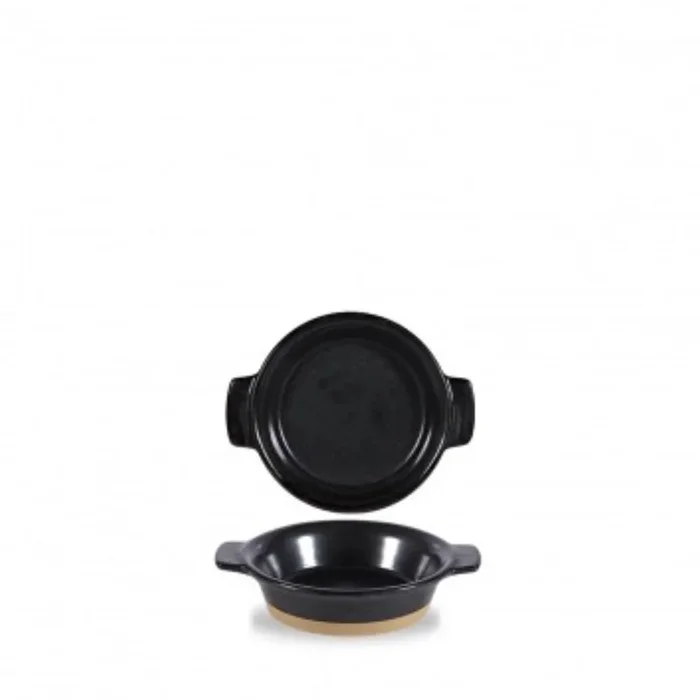 Igneous Black Topf mit Griffen 12cm 19cl