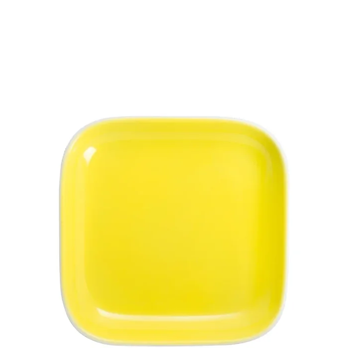 KAHLA Abra Cadabra Deckelchen eckig 10×10 cm sunny yellow