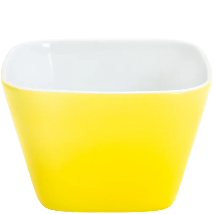 KAHLA Abra Cadabra kleine Schale eckig 6×6 cm sunny yellow