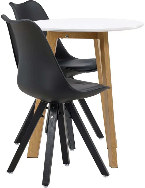 Leonora Esszimmerset + Zeno ⌀65cm/2St.