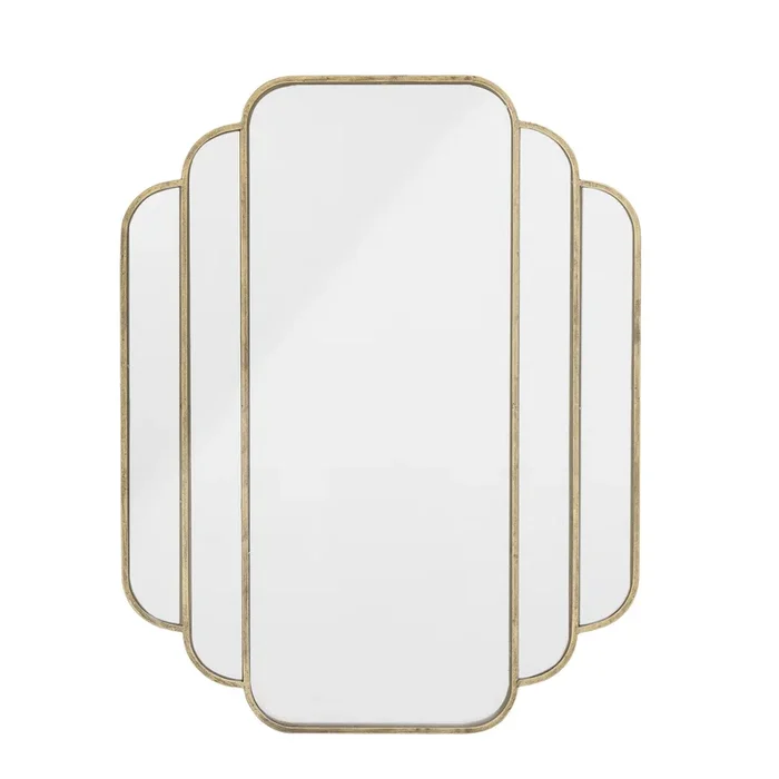 Mas Wand-Spiegel, Brass, Metall