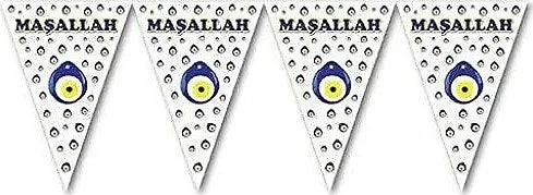 Masallah Wimpelkette, 10 Stück