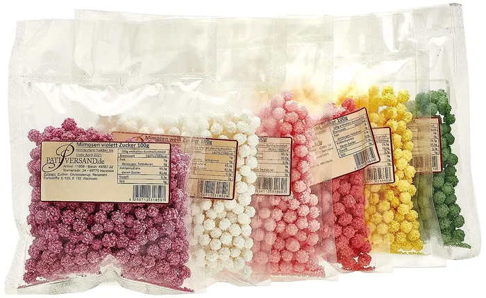 Mimosen Zucker Set, 6 x 100g