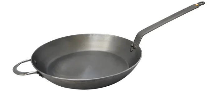 MINERAL B ELEMENT Eisenpfanne Ø 32cm, Gegengriff, Induktion