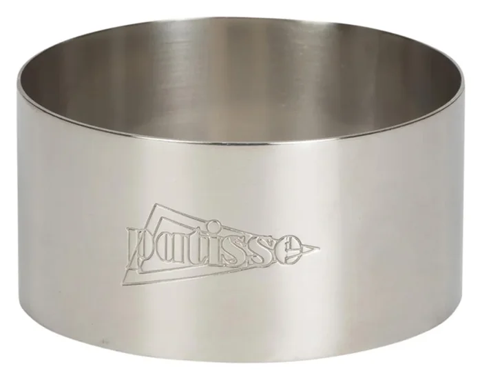 PATISSE Portionierring Servierring Edelstahl flach ø 9cm