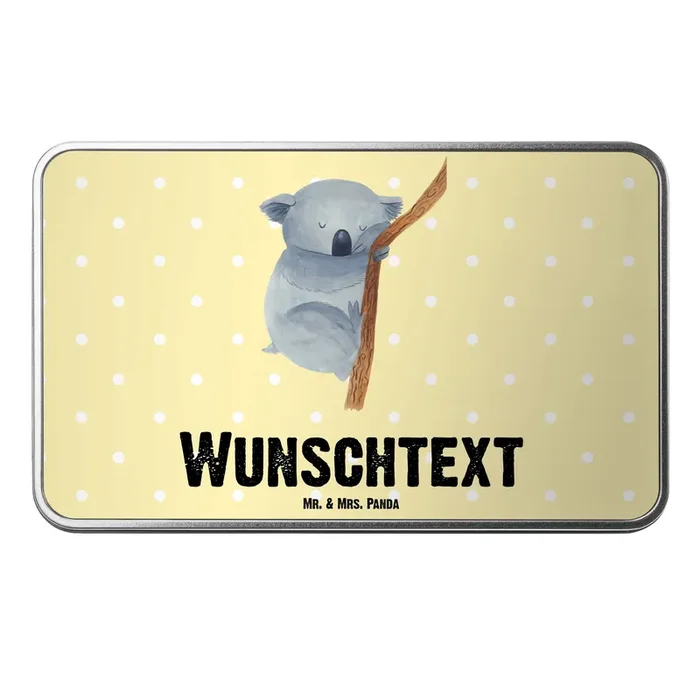 Personalisierte Metalldose Koalabär