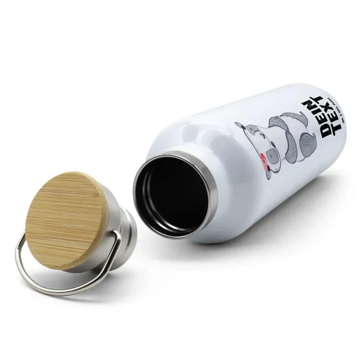 Personalisierte Trinkflasche Kundendienstmitarbeiterin mit Herz