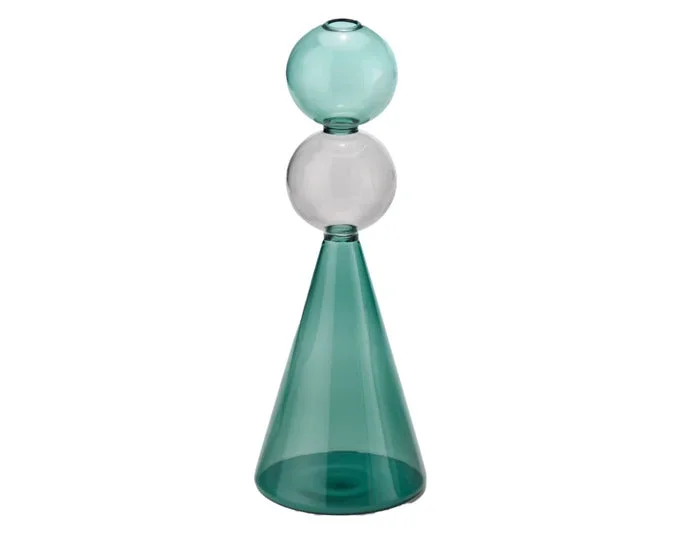 PHILIPPI Vase Curiosa Kegel Glas ø 9×27 cm
