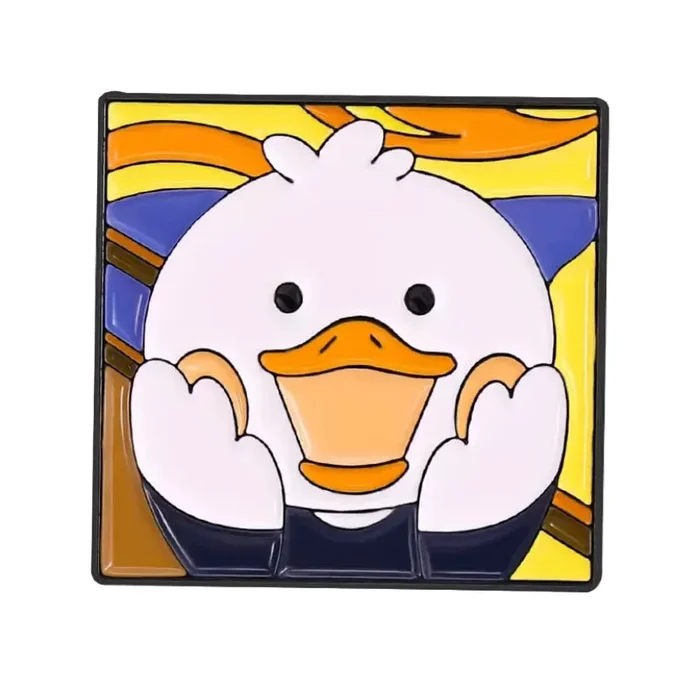 Pin’s Canard Blanc „Le Cri „