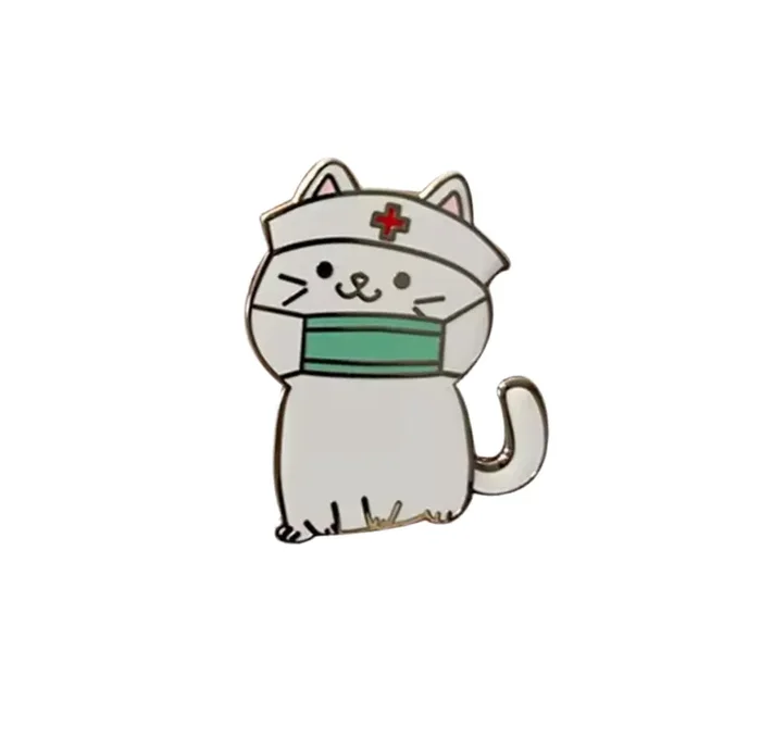 Pin’s Chat Infirmière