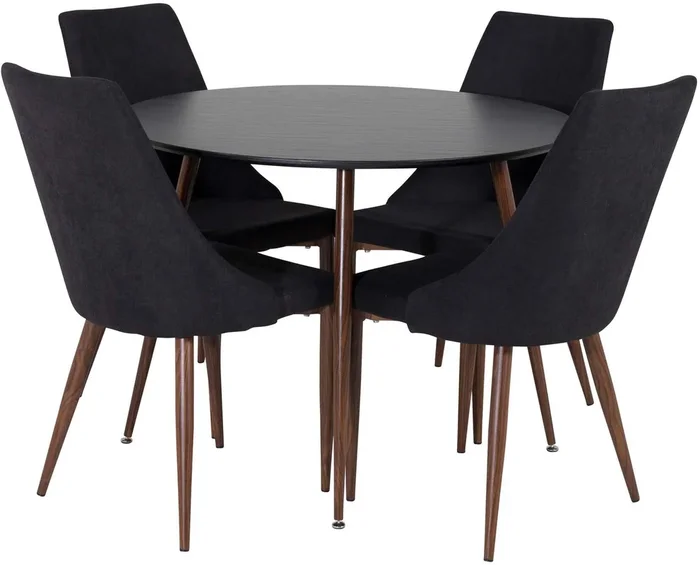 Plaza Esszimmerset + Leone ⌀100cm/4St.