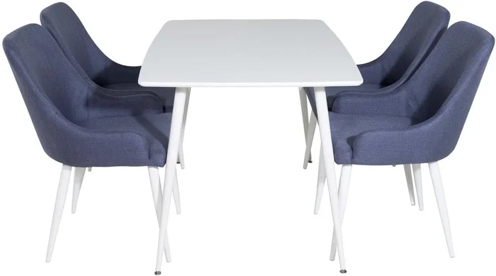 Polar Esszimmerset + Plaza 120cm/4St.