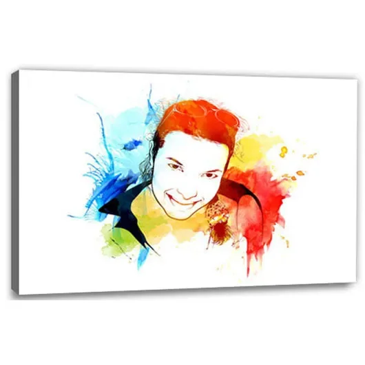 Pop Art Bild vom Foto – Splash 6 (spl106)