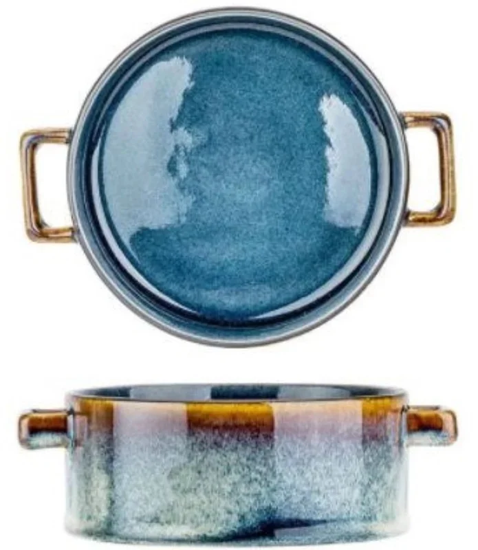 Quintana blue Suppentopf, Ø 13×5.5cm – 45cl