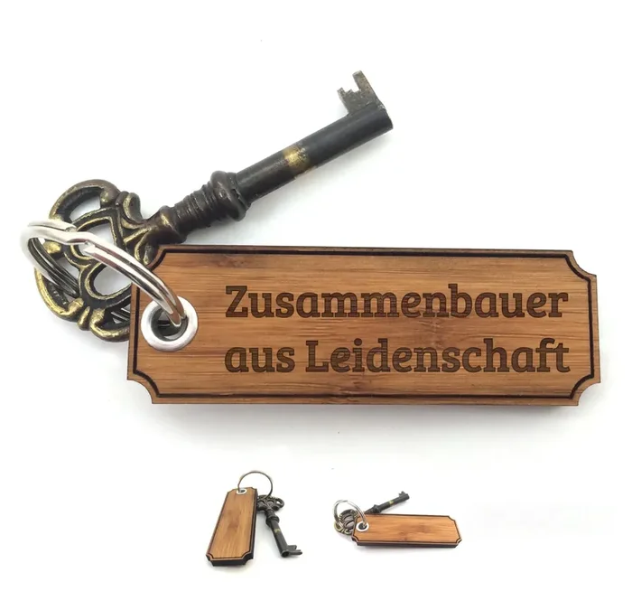 Schlüsselanhänger Zusammenbauer